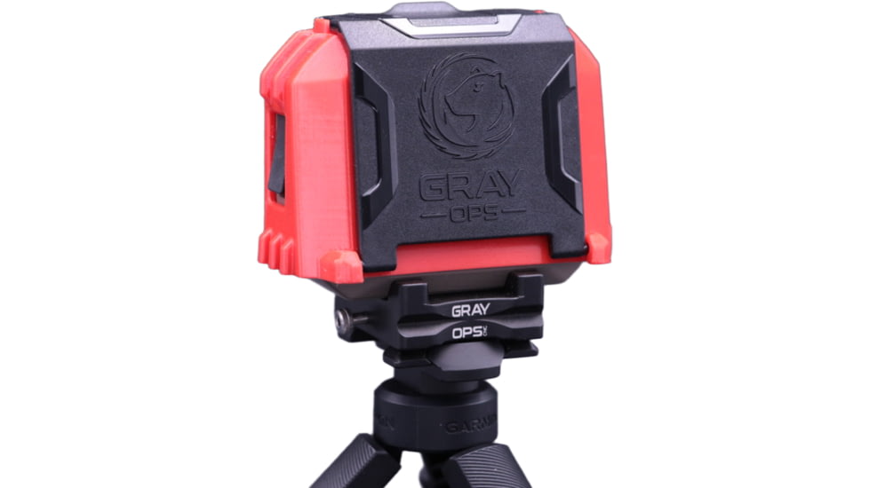 Gray Ops CNC Garmin Xero Bump Cover, Red, GO24-12