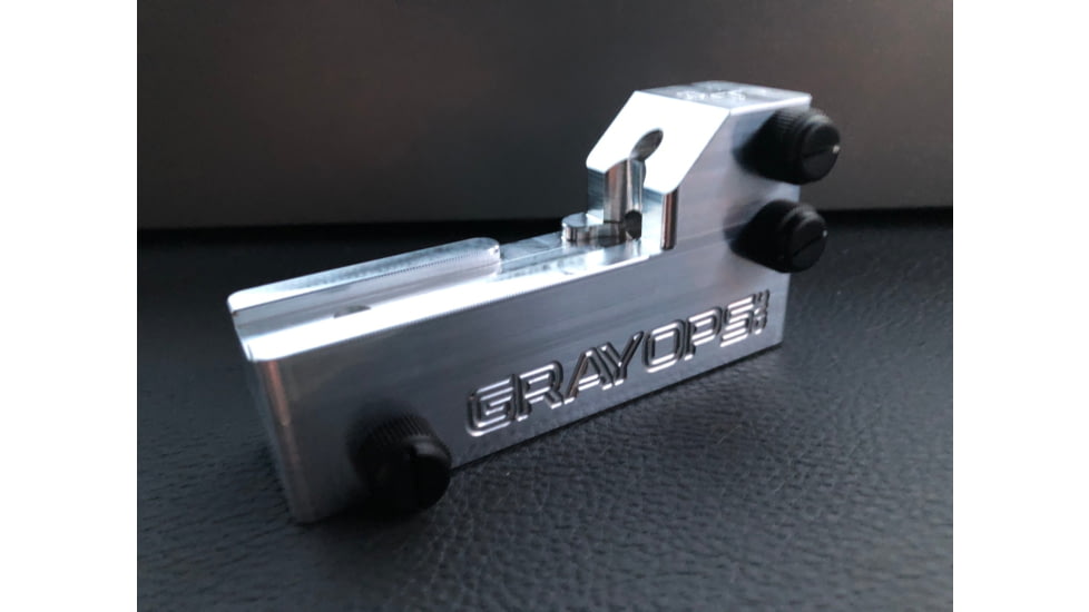 Gray Ops CNC Magnum Brass Marker, Black, GO-BRMKRM