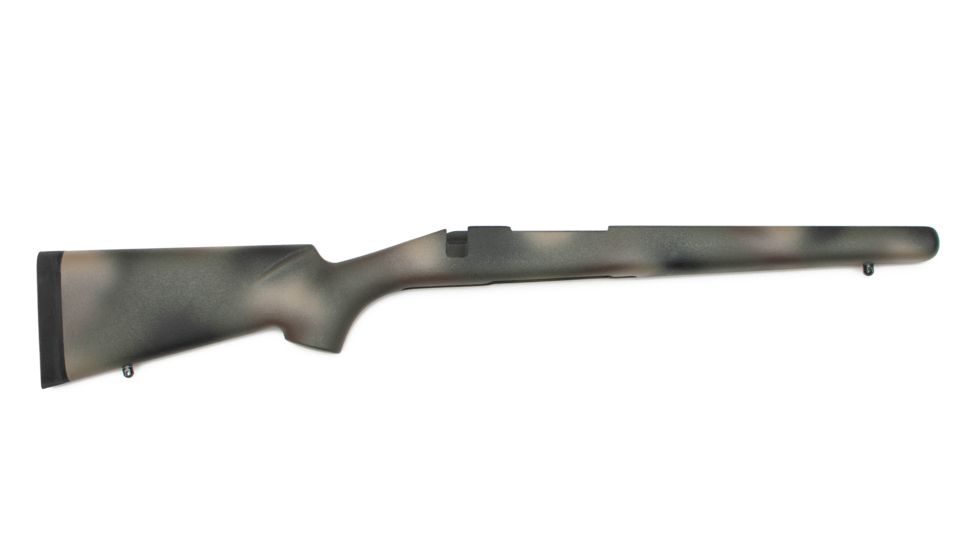Grayboe Outlander Long Action Rifle Stock, BDL, Paint Woodland Camo, 2101-31