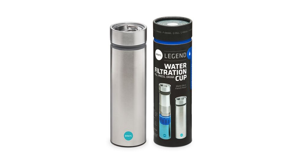 Grayl Legend With Tap Filter - Water Filtration Bottle
