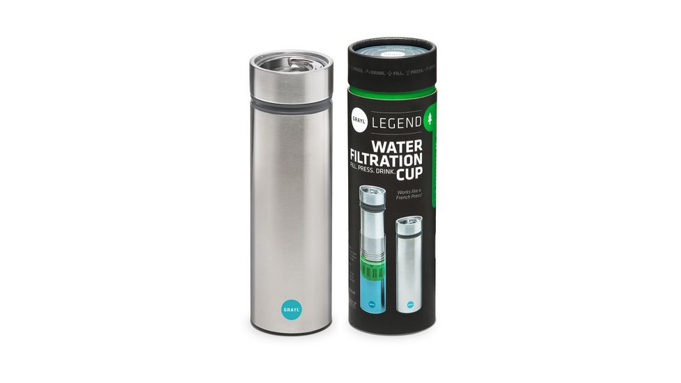Grayl Legend With Trail Filter - Water Filtration Bottle