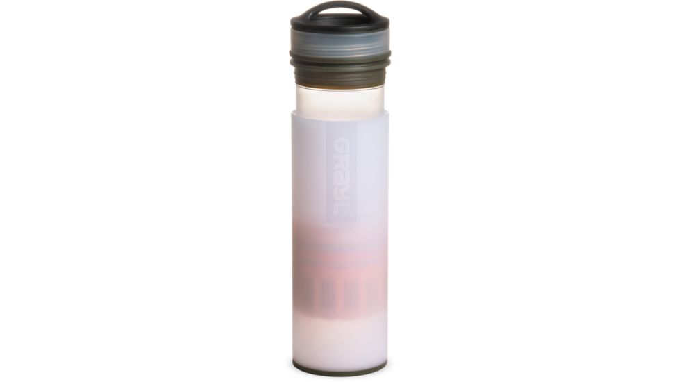 Grayl Ultralight Compact Purifier Bottle, Alpine White, 16 oz, ULC-01-AW