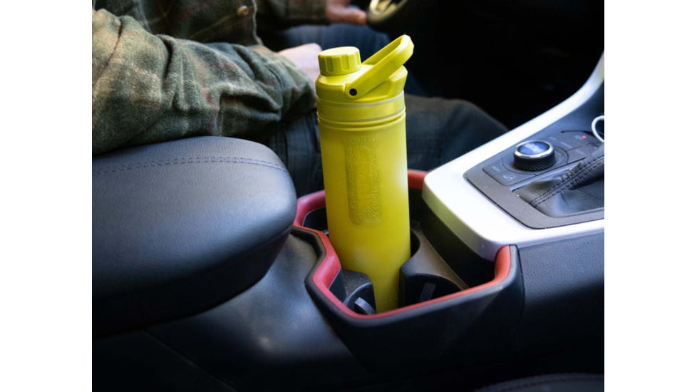 Grayl UltraPress Purifier Bottle, Forager Moss, 16.9 oz, 500-MOS