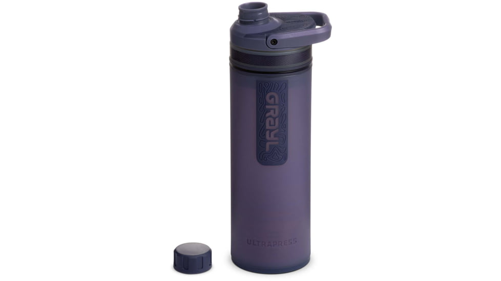 Grayl UltraPress Purifier Bottle, Midnight Granite, 16.9 oz, 500-MDN