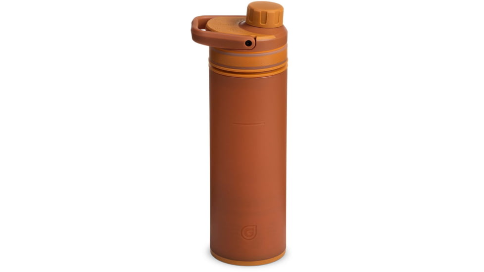Grayl UltraPress Purifier Bottle, Mojave Red Rock, 16.9 oz, 500-MRR