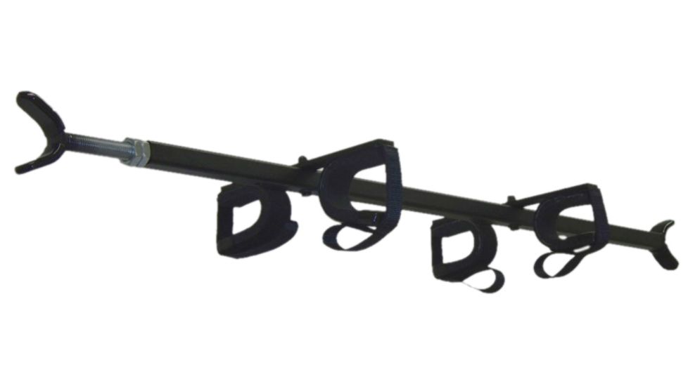 Great Day Quick-Draw Overhead Gun Rack for JEEP, Black, Fits 42-48in Rollbar Width, QD857-OGR-JEEP