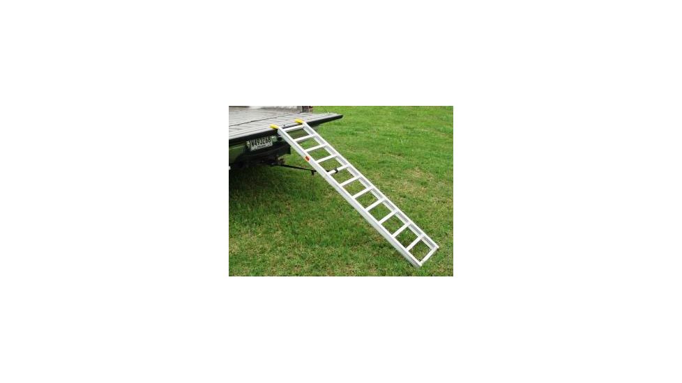 Great Day Super-Lite Dirt Bike Ramp - 14x71, 750-lbs. 5in Rung, Black LL14715S