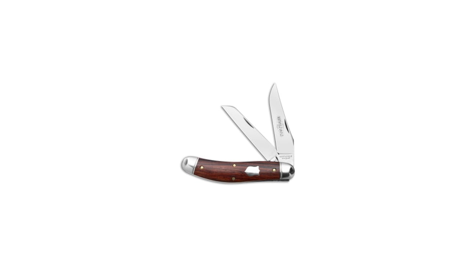 Great Eastern Cutlery GEC Northfield UN-X-LD Bayou Trapper Cocobolo Wood 3" Satin, Brown, 1095, adult, BHQ-224295