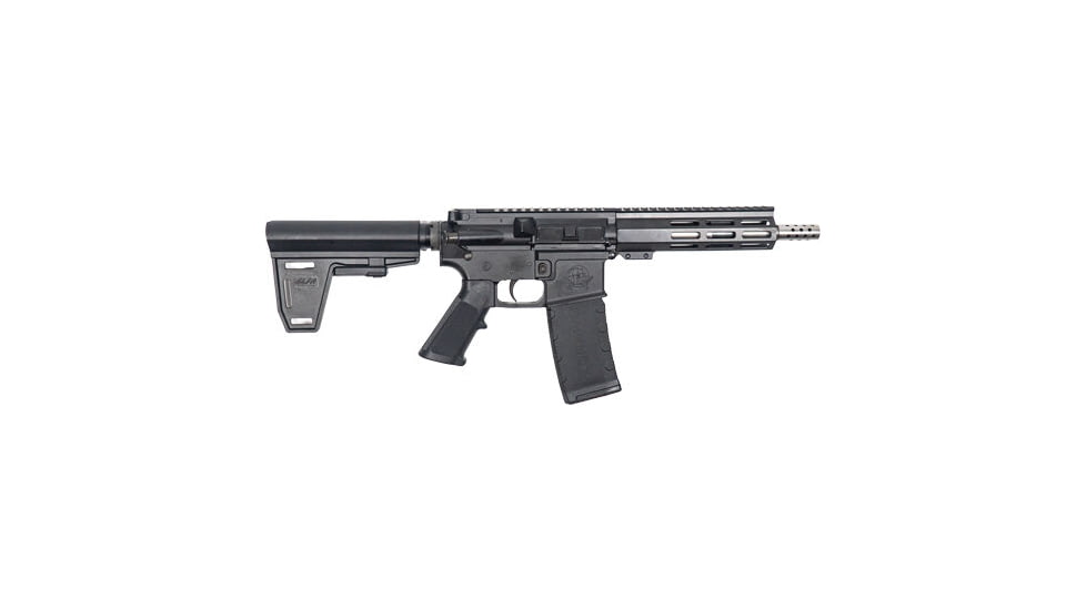Great Lakes AR-15 Semi Auto Pistol with Brace, 223 Rem/5.56 Nato, 7.5 in Barrel