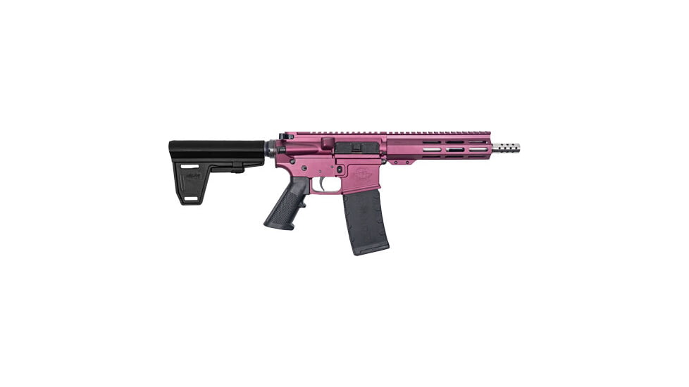 Great Lakes AR-15 Semi Auto Pistol with Brace, 223 Rem/5.56 Nato, 7.5 in Barrel