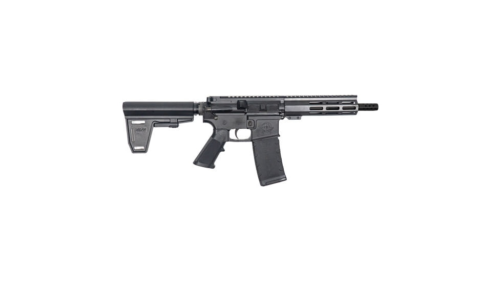 Great Lakes AR-15 Semi Auto Pistol with Brace, 223 Rem/5.56 Nato, 7.5 in Barrel