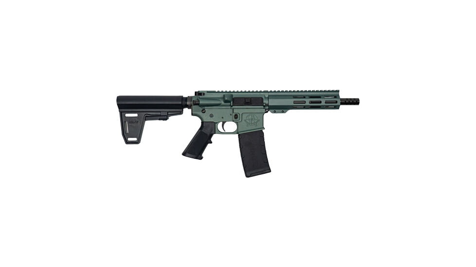 Great Lakes AR-15 Semi Auto Pistol with Brace, 223 Rem/5.56 Nato, 7.5 in Barrel