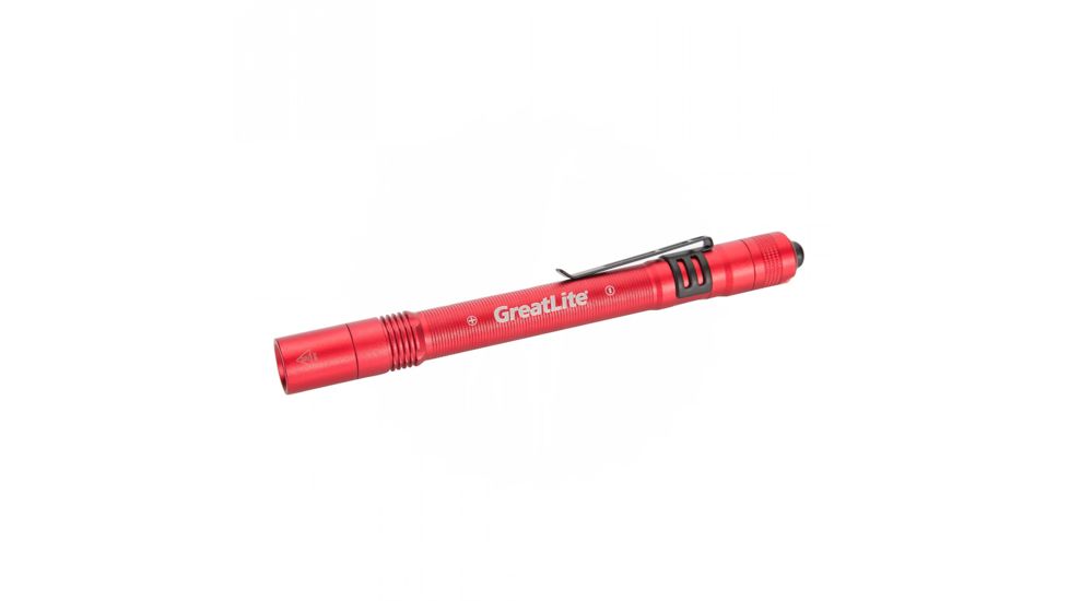 Greatlite 150 Lumen Cree LED Pen Light, Red, 5.7" 32838
