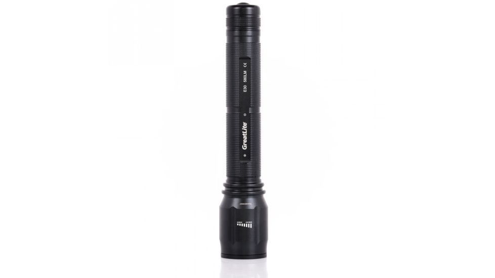 Greatlite 580 Lumens Cree LED E30 Professional Focus Flashlight, Black, 8.5&quot; EXPE30