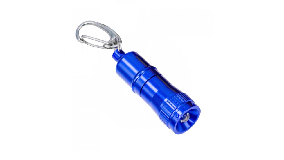 Greatlite 8 Lumens Mini Led Survival Light w/ Clip and Bat, Blue, 32826