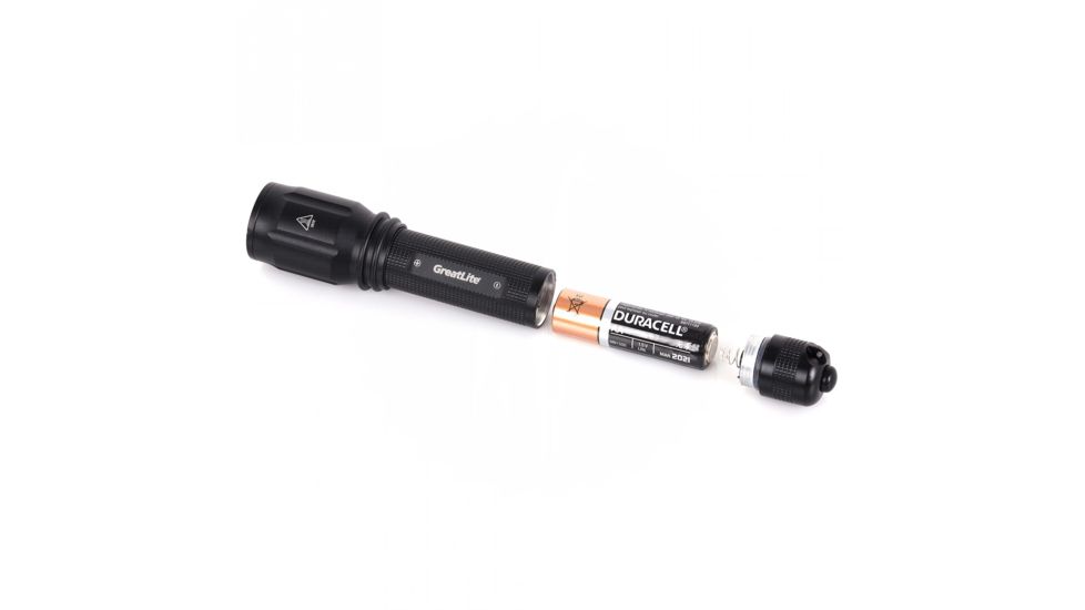 Greatlite 80 Lumens Cree LED E33  Professional Focus Flashlight, Black, 4.4" EXPE33