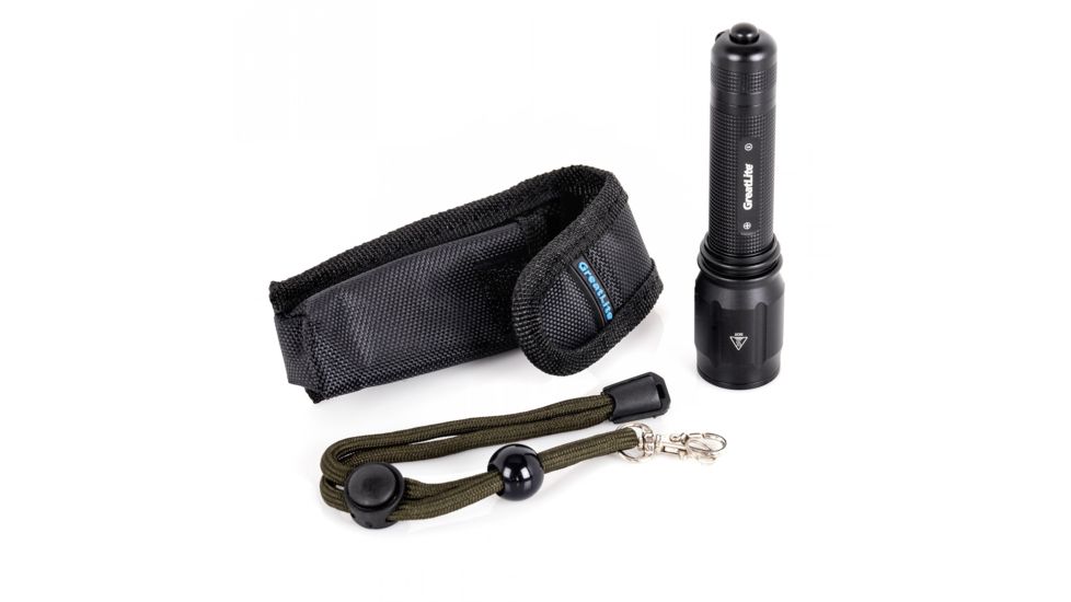 Greatlite 80 Lumens Cree LED E33  Professional Focus Flashlight, Black, 4.4" EXPE33