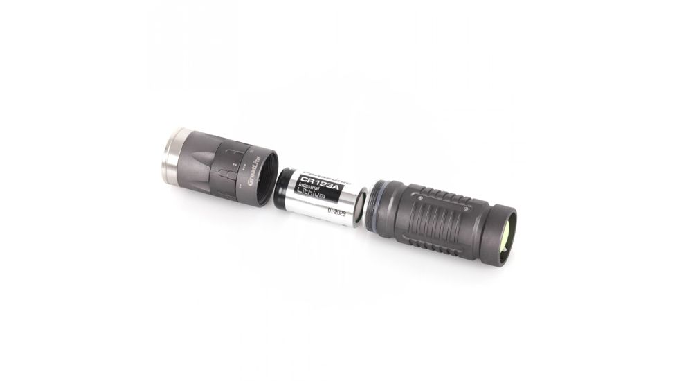 Greatlite Cree LED 200 Lumens E84 Stubby Pocket Flashlight, Gray, EXPE84