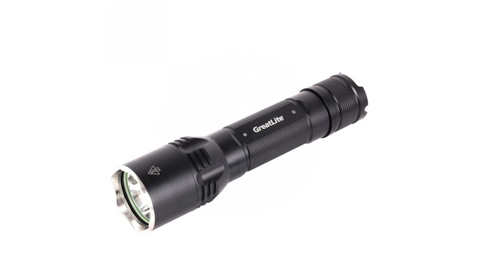 Greatlite Cree LED 500 Lumens E65 Tactical Flashlight, Black, EXPE65