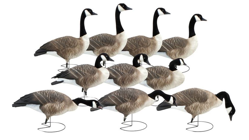 Greenhead Gear Commercial Grade Full Body Honkers Decoy,Active Pack,1/2 Dozen 71550