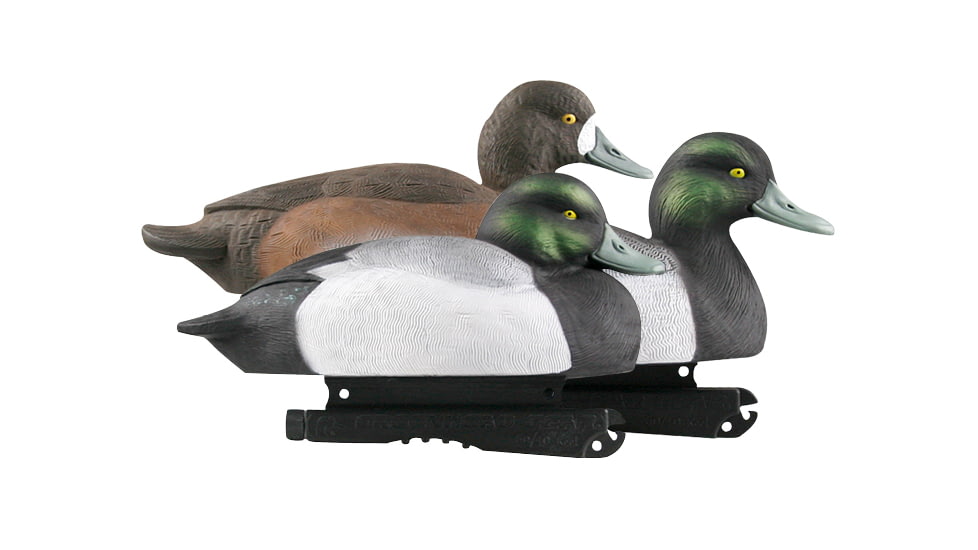 Greenhead Gear Life-Size Duck Decoy,Blue-Bills,1/2 Dozen 73038