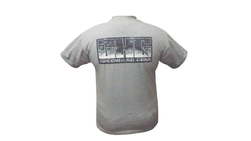 Greenhead Gear Logo Short Sleeve T-Shirt,Grey,3XL 83239
