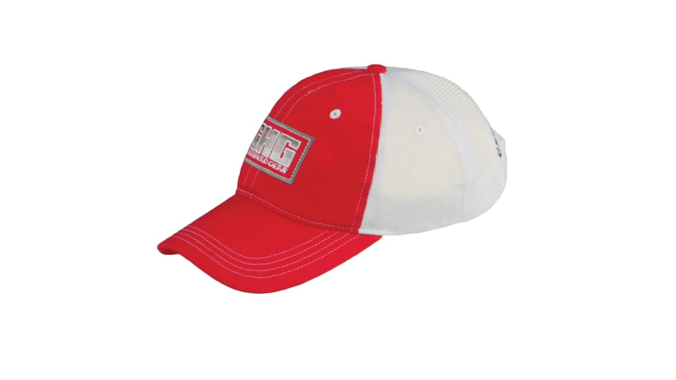 Greenhead Gear Mesh Back Cap,Red &amp; White 44516