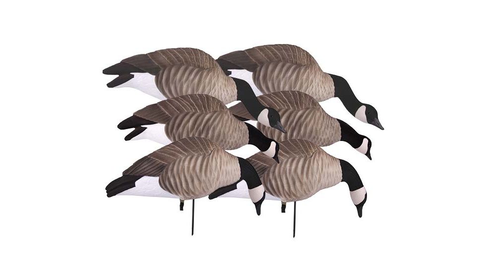 Greenhead Gear Newbold Lesser Canadas Decoy,Feeder Pack,1/2 Dozen 72321
