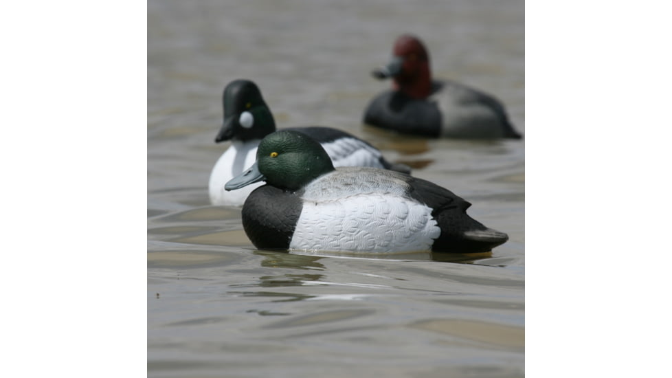 Greenhead Gear Over-Size Duck Decoy,Blue-Bills,1/2 Dozen 73039