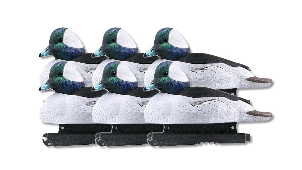 Greenhead Gear Over-Size Duck Decoy,Buffleheads,1/2 Dozen 71048