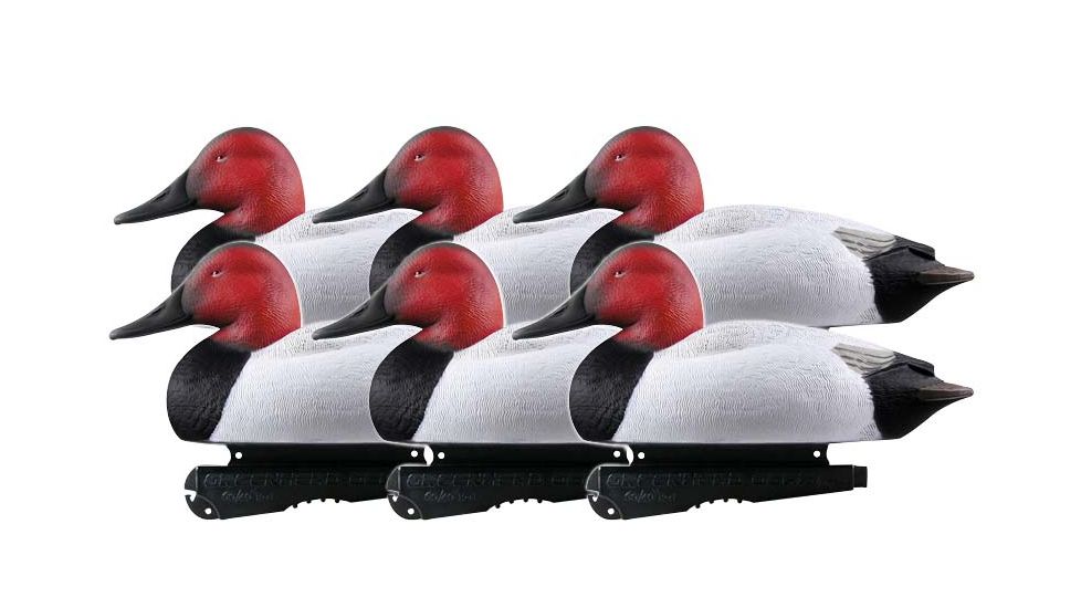 Greenhead Gear Over-Size Duck Decoy,Canvasbacks,1/2 Dozen 73049