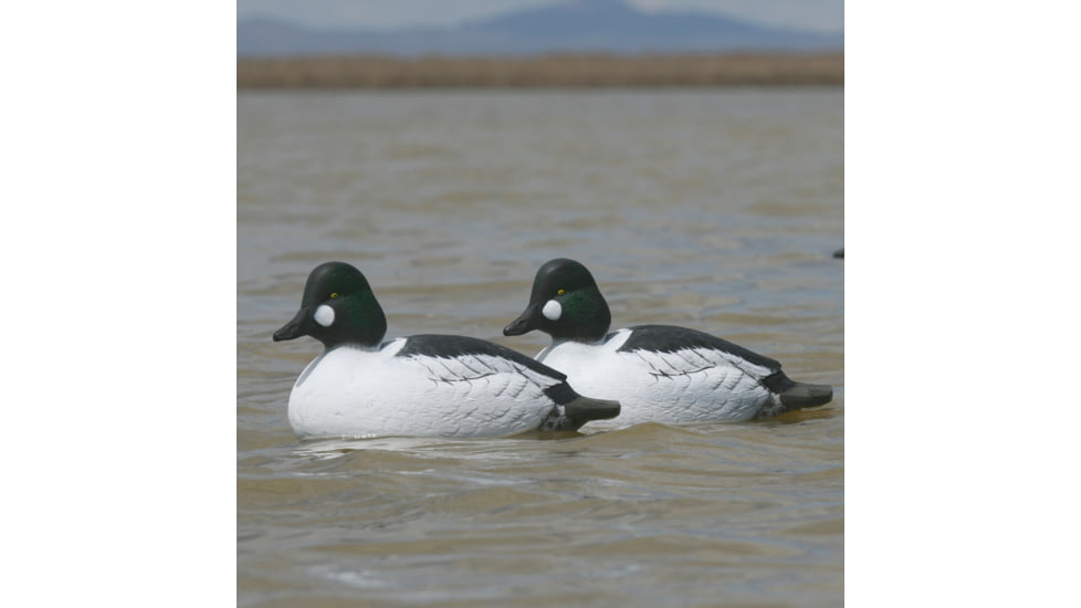 Greenhead Gear Over-Size Duck Decoy,Goldeneyes,1/2 Dozen 73047