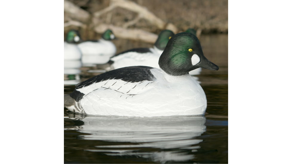 Greenhead Gear Over-Size Duck Decoy,Goldeneyes,1/2 Dozen 73047