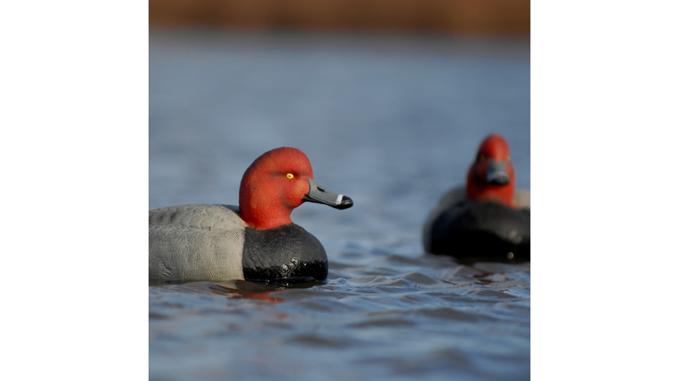 Greenhead Gear Over-Size Duck Decoy,Redheads,1/2 Dozen 73029