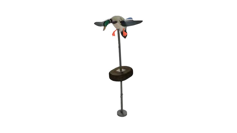 Greenhead Gear Spinning Wing Decoy Bouy, Aluminum Frame, 4 x 11 x 14 in Floatation Pod, 64 in Length 84043