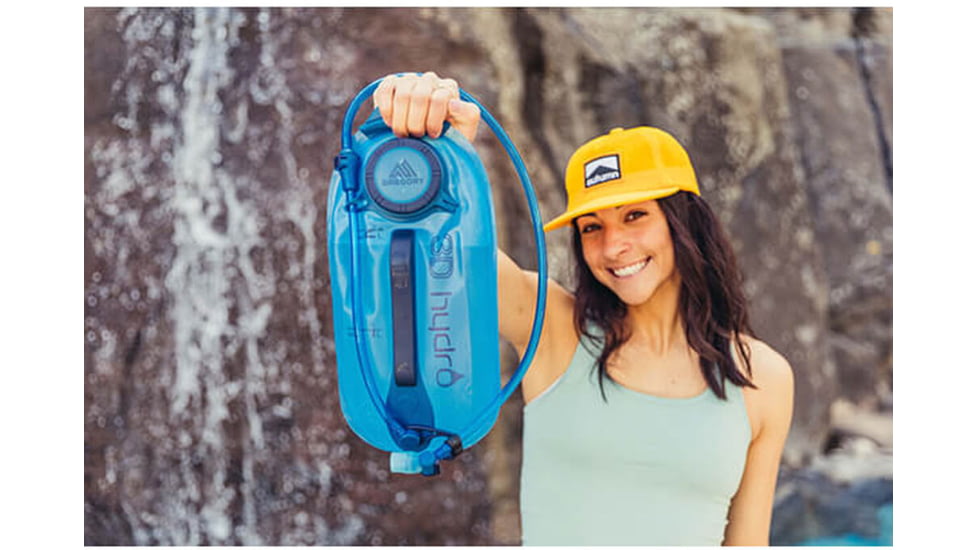 Gregory 3D QuickDry Hydro Reservoir, 2 Liters, Optic Blue, One Size, 145286-5583