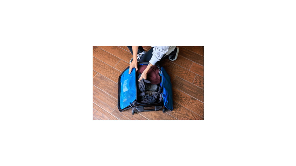 Gregory Alpaca 100L Wheeled Duffel Bag, Obsidian Black, One Size, 155037-0413