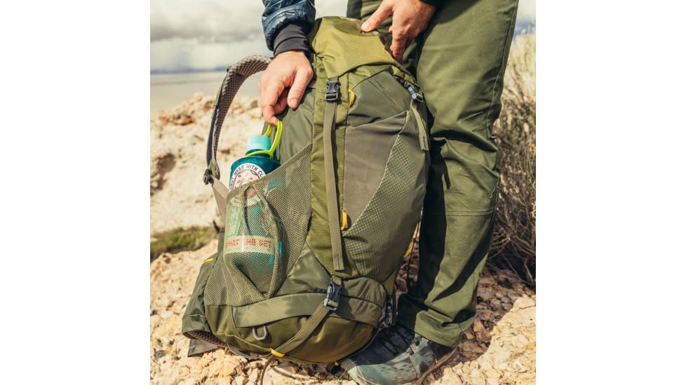 Gregory Stout 60 Backpack - Mens, Fennel Green, 126873-1333