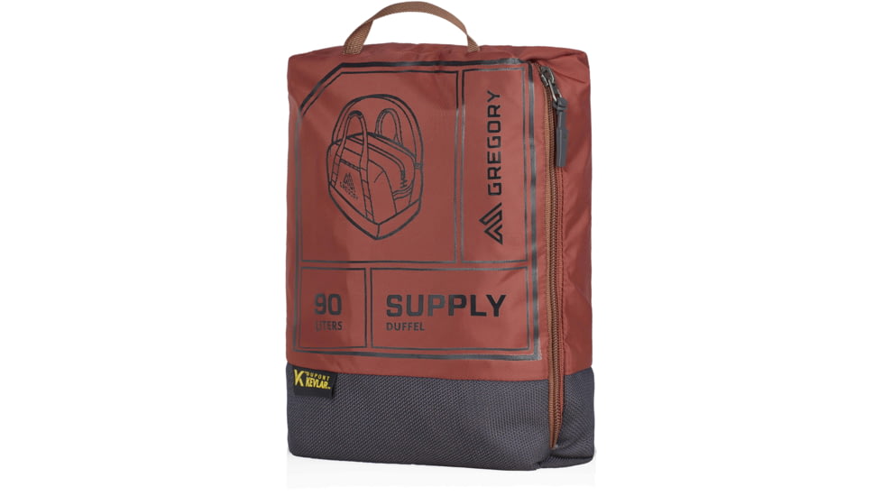 Gregory Supply Duffel 90 Bag, Brick Red, One Size, 132717-1129