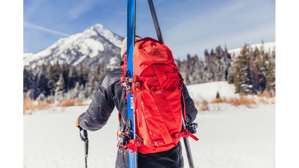 Gregory Targhee 45L Pack, Lava Red, Small, 121131-4222