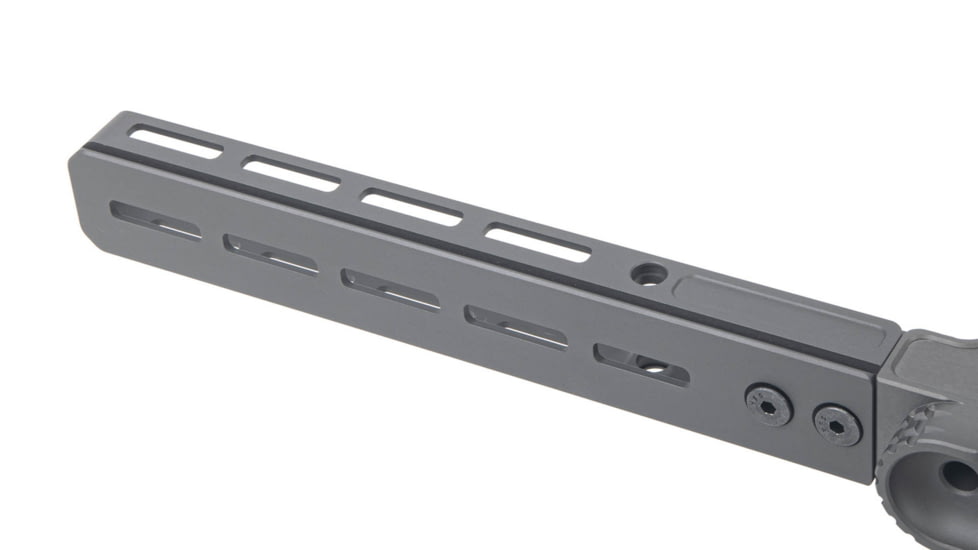 Grey Birch MFG CZ 457 10in Forend/Folding Stock Chassis System Left Hand, Grey, LaChassis-457-LH-10-GRY