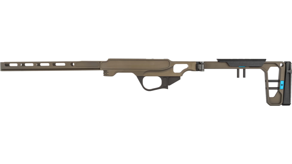 Grey Birch MFG CZ 457 10in Forend/Folding Stock Chassis System Right Hand, Burnt Bronze, LaChassis-457-RH- 10- BB