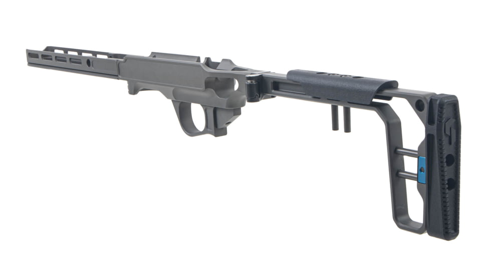 Grey Birch MFG CZ 457 10in Forend/Folding Stock Chassis System Right Hand, Grey, LaChassis-457-RH-10 GRY