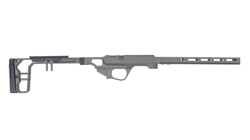Grey Birch MFG CZ 457 10in Forend/Folding Stock Chassis System Right Hand, Grey, LaChassis-457-RH-10 GRY