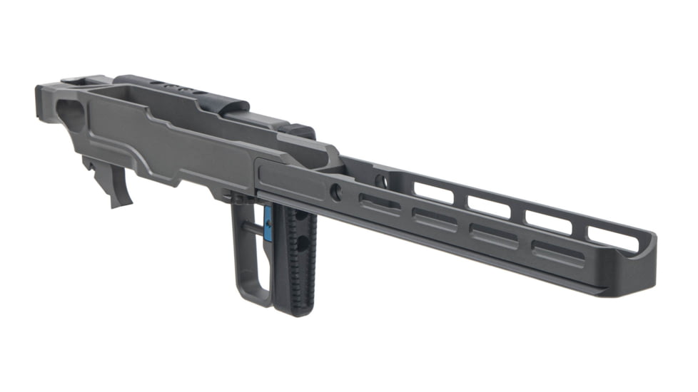 Grey Birch MFG La Chassis 10/22 DLX Complete Aluminum Chassis System, 10 in, Picatinny/M-LOK, Clear Hard Anodize, LaChassis-10/22-DLX