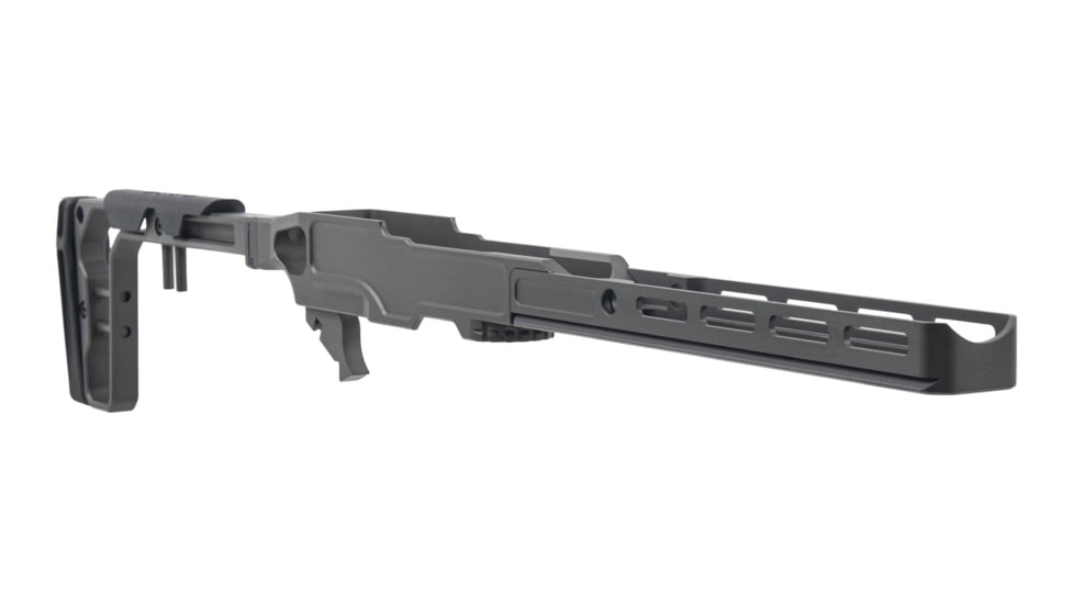 Grey Birch MFG La Chassis 10/22 DLX Complete Aluminum Chassis System, 10 in, Picatinny/M-LOK, Clear Hard Anodize, LaChassis-10/22-DLX