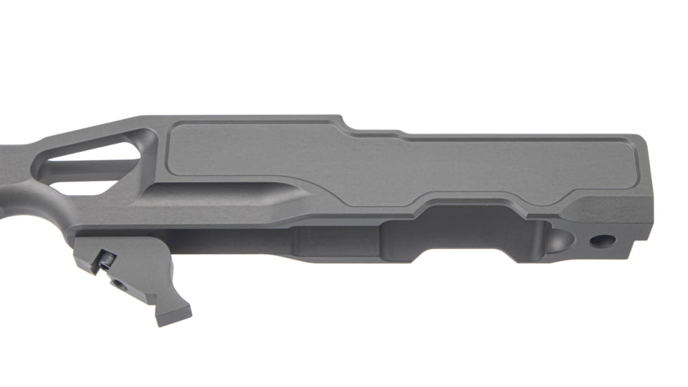 Grey Birch MFG La Chassis TKD Complete Aluminum Chassis System, 10 in, Picatinny/M-LOK, Clear Hard Anodize, LaChassis-TKD