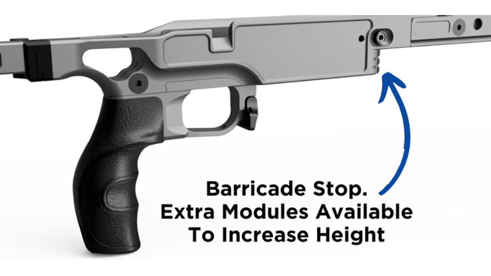 Grey Birch MFG LaChassis-700SA-RH-5, Hard Clear Anodize Grey, LaChassis-700SA-RH-5