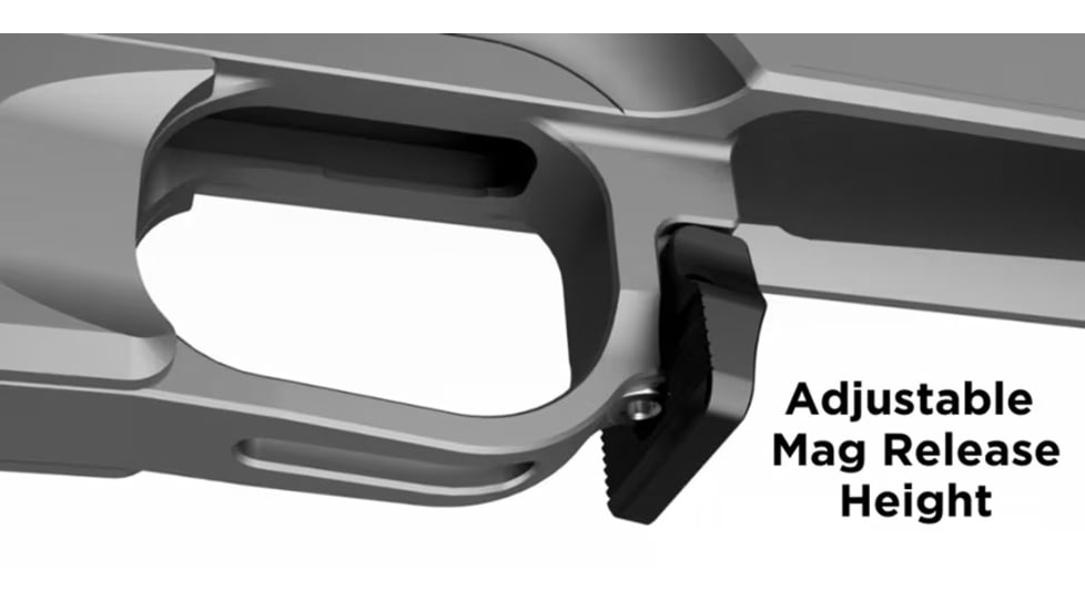 Grey Birch MFG LaChassis-700SA-RH-5, Hard Clear Anodize Grey, LaChassis-700SA-RH-5