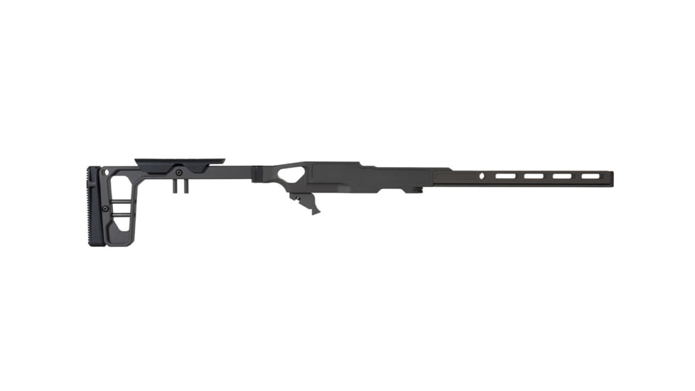 Grey Birch MFG Ruger 10/22 10in Forend/Folding Stock Chassis System, Grey, LaChassis-10/22- 10GRY